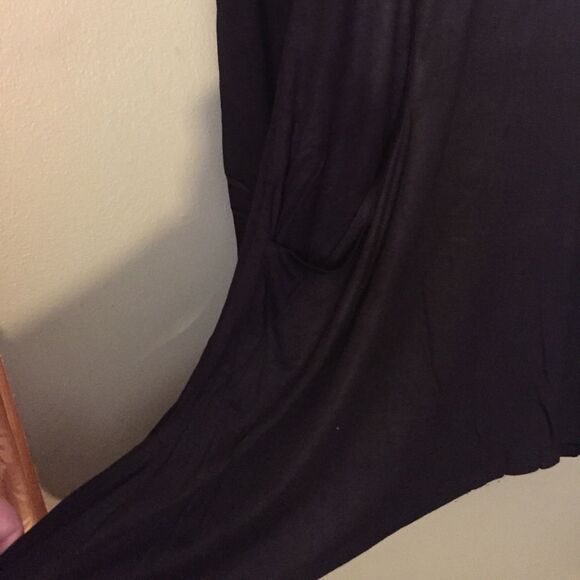 BLACK SWING DRESS W/POCKETS Size Small NEW - Picture 4 of 8